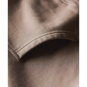 Oversized hoodie with pattern and micro logo Superdry image-6