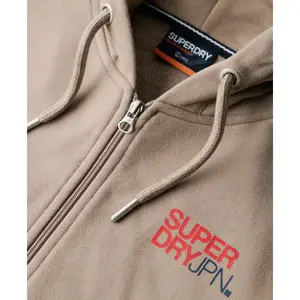 Felpa con cerniera a cappuccio Superdry image-6