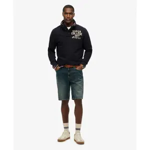 Pull col boutonné Superdry Vintage Athletic image-1