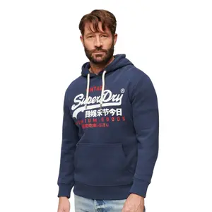Logo hoodie Superdry Duo Vintage image-2