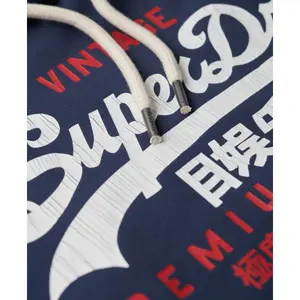 Logo hoodie Superdry Duo Vintage image-5