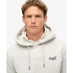 Hooded sweatshirt with logo Superdry Essential image-4