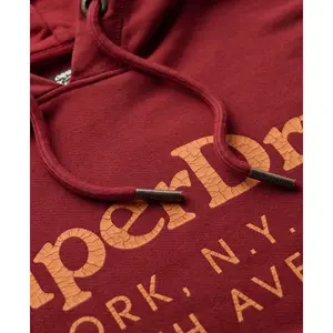 Tone-on-tone logo hoodie Superdry Venue image-5