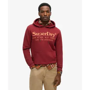 Tone-on-tone logo hoodie Superdry Venue image-2