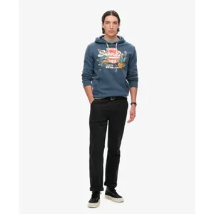 Felpa con cappuccio Superdry Vintage Logo Tokyo image-2