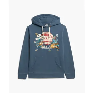 Felpa con cappuccio Superdry Vintage Logo Tokyo image-0