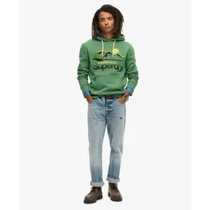 Hooded sweatshirt with pattern Superdry Great Outdoors image-2