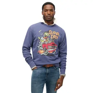 Patterned sweatshirt Superdry Dragnut image-1