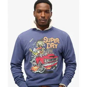Patterned sweatshirt Superdry Dragnut image-4
