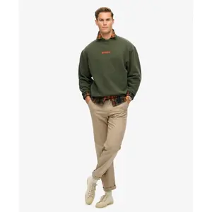 Loose-fitting sweatshirt Superdry Micro Logo Graphic image-1