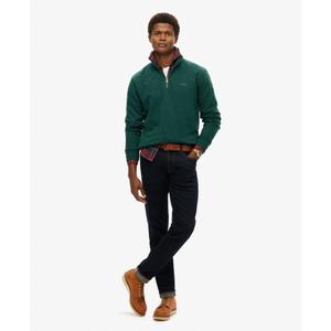 Sudadera con cuello cremallera Superdry Essential Logo Henley image-2