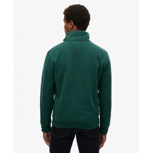 Sudadera con cuello cremallera Superdry Essential Logo Henley image-3
