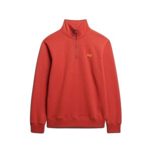 m2013750a-h5d-sweatshirt-com-gola-com-fecho-superdry-essential-logo-henley-laranja-cinabrio-argila