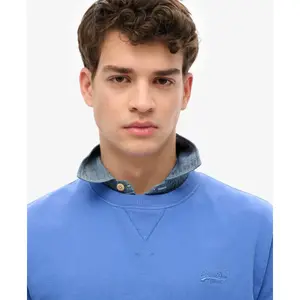 Sweatshirt com logótipo e gola redonda Superdry Essential image-3