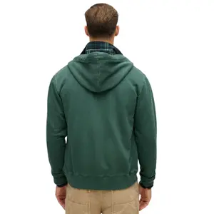 Rozpinany, wyblakły hoodie z logo Superdry Essential image-3