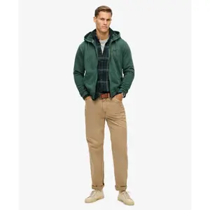 Rozpinany, wyblakły hoodie z logo Superdry Essential image-1