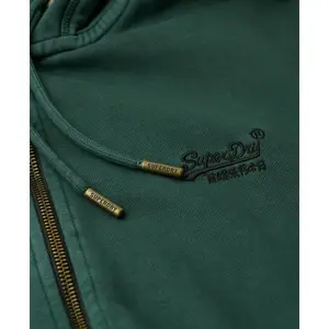 Rozpinany, wyblakły hoodie z logo Superdry Essential image-5