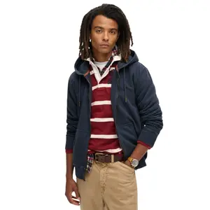 Rozpinany, wyblakły hoodie z logo Superdry Essential image-1