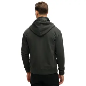 Rozpinany, wyblakły hoodie z logo Superdry Essential image-3