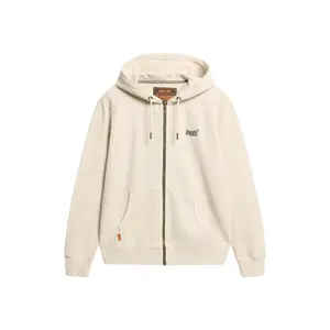 Rozpinany, wyblakły hoodie z logo Superdry Essential image-0