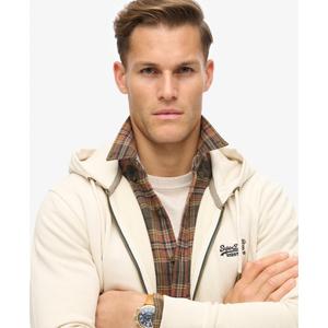 Rozpinany, wyblakły hoodie z logo Superdry Essential image-4