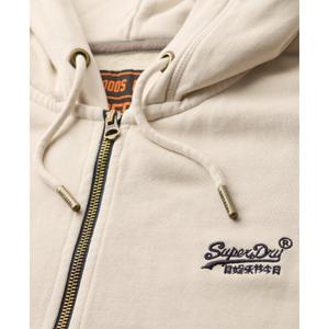 Rozpinany, wyblakły hoodie z logo Superdry Essential image-5