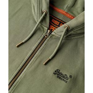 Rozpinany, wyblakły hoodie z logo Superdry Essential image-5