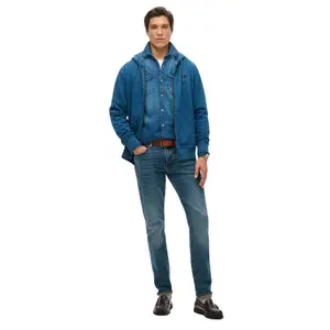 Rozpinany, wyblakły hoodie z logo Superdry Essential image-1