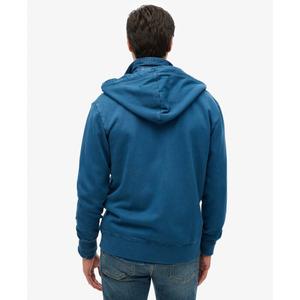 Rozpinany, wyblakły hoodie z logo Superdry Essential image-3