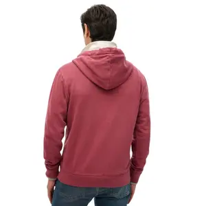 Rozpinany, wyblakły hoodie z logo Superdry Essential image-3
