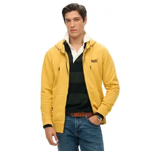 Rozpinany, wyblakły hoodie z logo Superdry Essential image-1