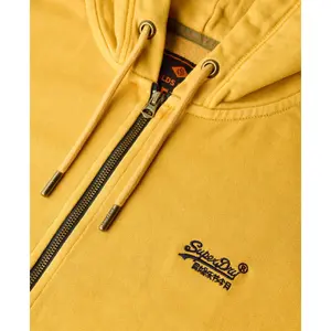 Rozpinany, wyblakły hoodie z logo Superdry Essential image-5