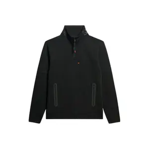 Sweatshirt 1/2 zip et écussons Superdry image-0