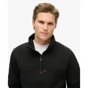 Sweatshirt 1/2 zip et écussons Superdry image-4