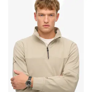 Sweatshirt ample col zippé Superdry Tech image-4