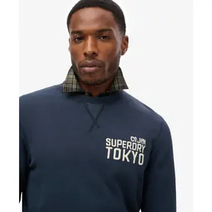 Sweatshirt à texte appliqué Superdry Workwear image-4