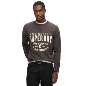 Sweatshirt à texte appliqué Superdry Workwear image-2