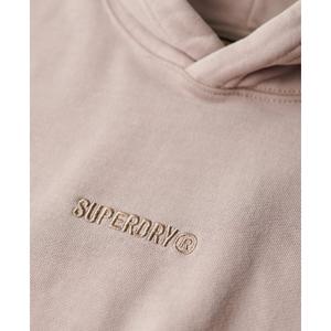Felpa con cappuccio e micro logo Superdry image-4