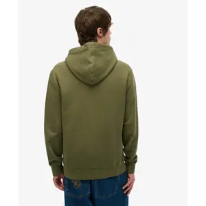 Felpa con cappuccio e micro logo Superdry image-2