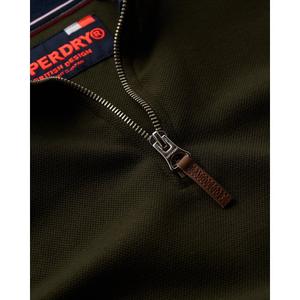 Sudadera con cuello cremallera Superdry Core Henley image-1
