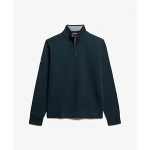 Sudadera con cuello cremallera Superdry Core Henley image-0