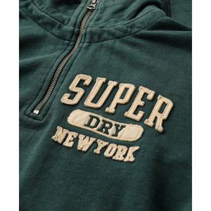 Jersey con cuello de cremallera Superdry Vintage Athletic image-1