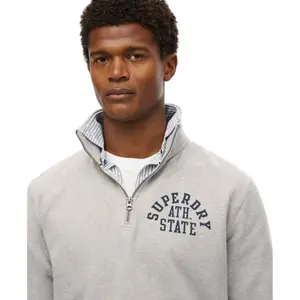 Sudadera con cuello cremallera Superdry Athletic Essentials image-3