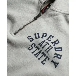 Sudadera con cuello cremallera Superdry Athletic Essentials image-4