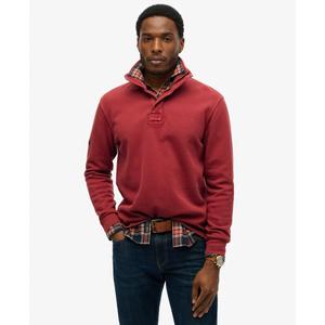 Classic trucker sweater in pique fabric Superdry image-1