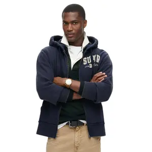 Sweatshirt à capuche zippé Superdry Vintage Athletic image-1