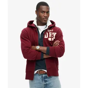 Sweatshirt à capuche zippé Superdry Vintage Athletic image-1