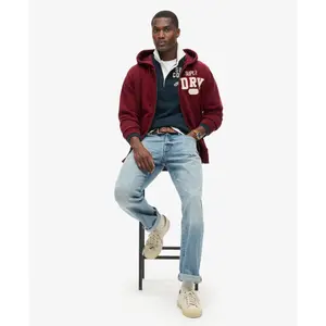 Sweatshirt à capuche zippé Superdry Vintage Athletic image-5