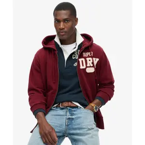 Sweatshirt à capuche zippé Superdry Vintage Athletic image-4