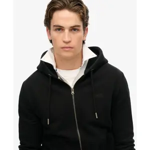 Sudadera con capucha y cremallera Superdry Logo Essential image-4